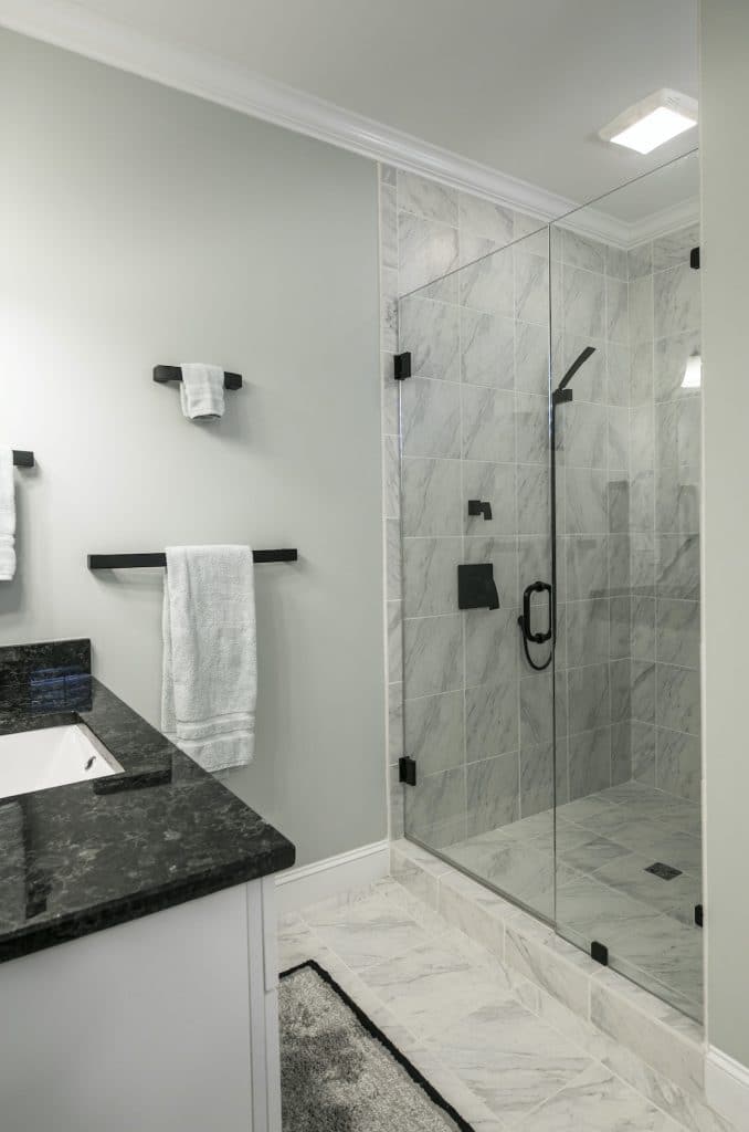 photo of a remodeled bathroom