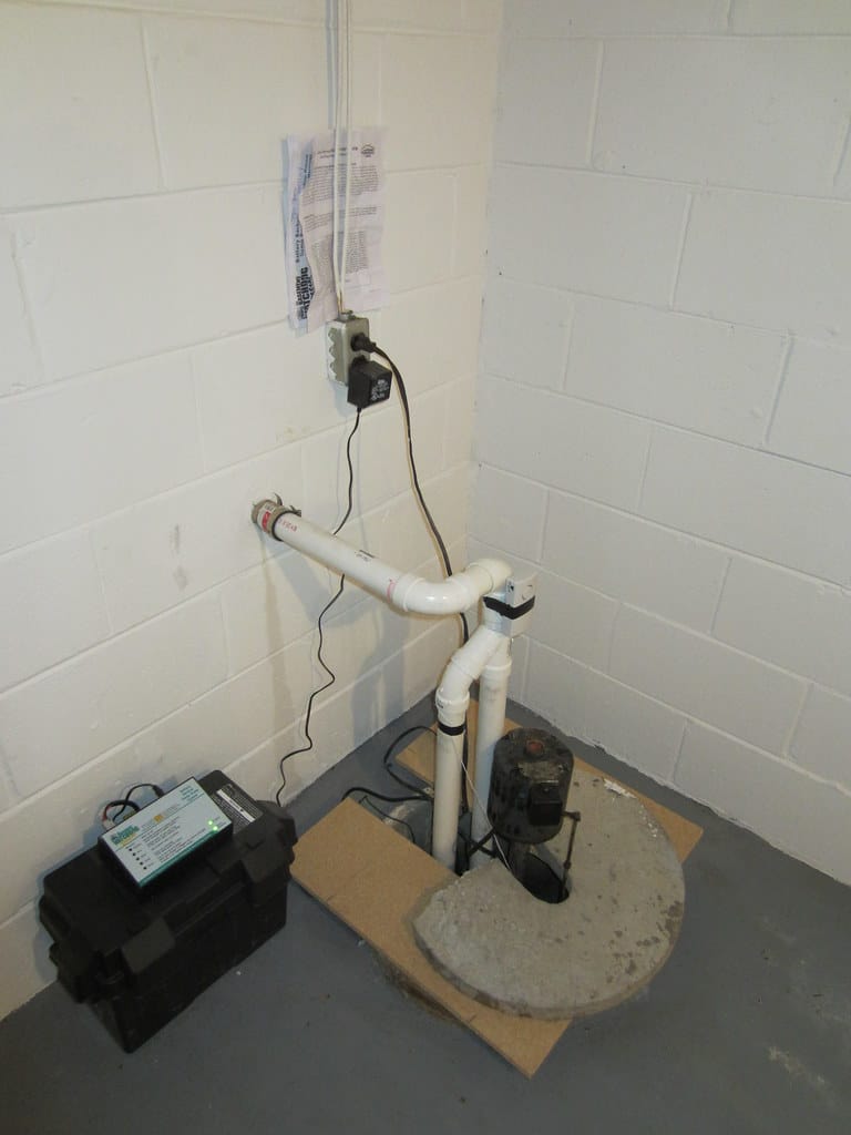 basement sump pump