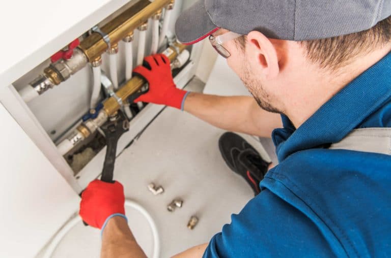 Residential plumbing in Independence.